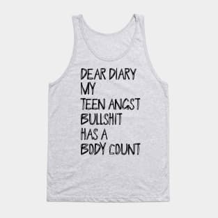 Dear Diary Tank Top